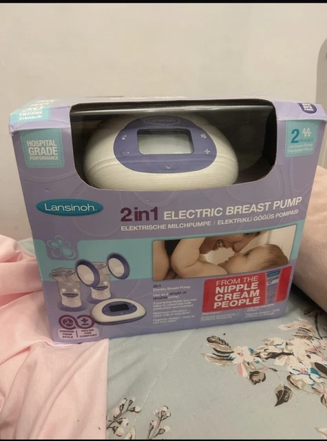 lansinoh double electric breast pump