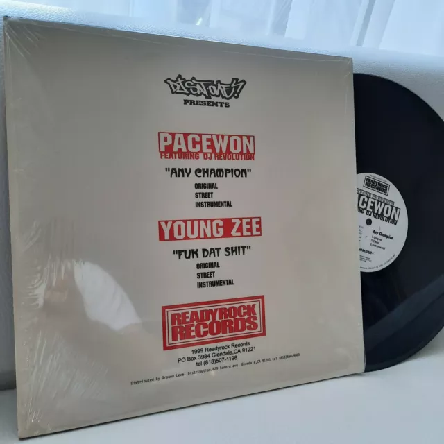 Pacewon - Any Champion feat. DJ Revulotion / 12" Maxi US Vinyl '99 EX 2