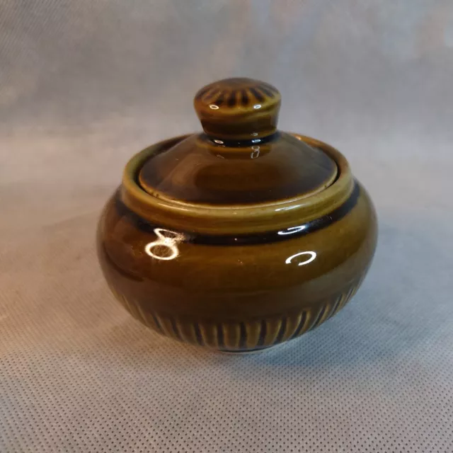 Prinknash Pottery Small Jam Large Mustard Pot