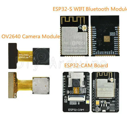 ESP32-S WIFI Bluetooth ESP32-CAM Development Board OV2640 2.0MP Camera Module