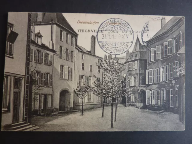 THIONVILLE Diedenhofen Moselle CPA 57 one corner