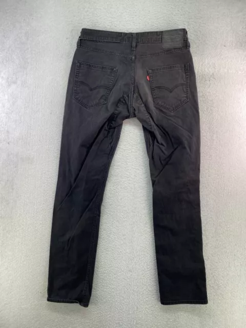 Levis 511 Mens 33x32 Black Side Stripe Slim Fit Commuter Jeans (Discontinued) 3