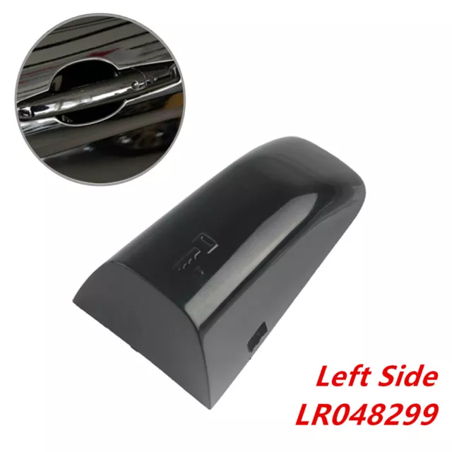 Car Left Door Handle Cap Cover Black ABS For Land Rover Range Rover Evoque Sport