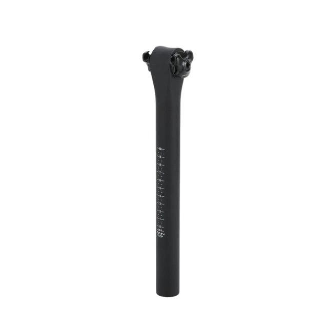 TIGE DE SELLE légère Tige de selle en carbone noir mat 31,8x500mm Fibre