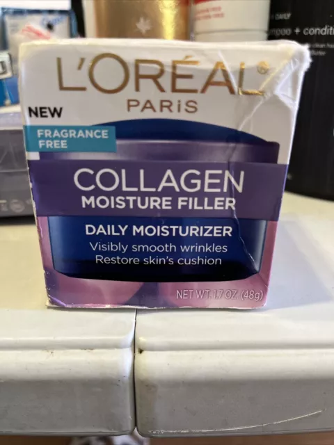 L'Oreal Paris Collagen Moisture Filler Daily Moisturizer - Unscented - 1.7oz L'Oreal Paris Collagen Moisture Filler Daily Moisturizer - Unscented - 1.7oz