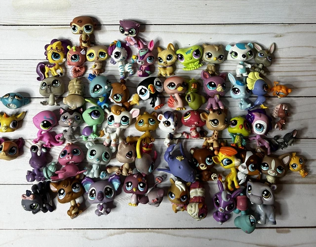 LITTLEST PET SHOP Lot of 56 Figures Plus Parts LPS Hasbro 69.95 PicClick