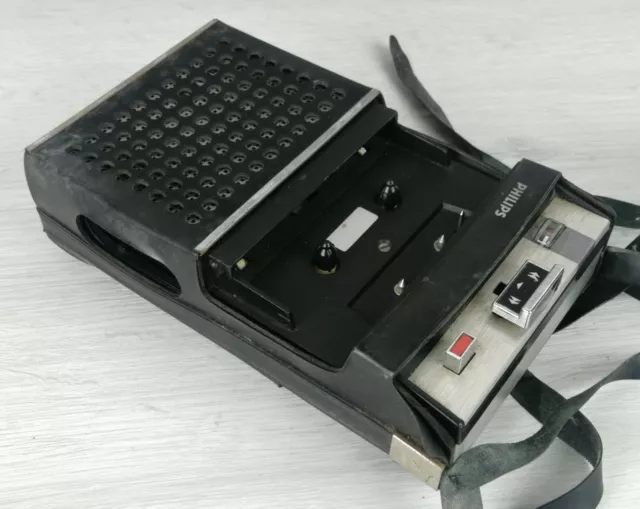 Registratore A Cassette Philips - Non Funzionante - Vintage