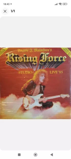 Vinyle - Yngwie J. Malmsteen's Rising Force - Studio / Live '85 (12", EP, Maxi,