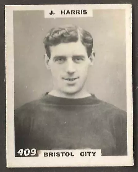 Pinnace Football-Pinnace Back-#0409- Bristol City - J. Harris