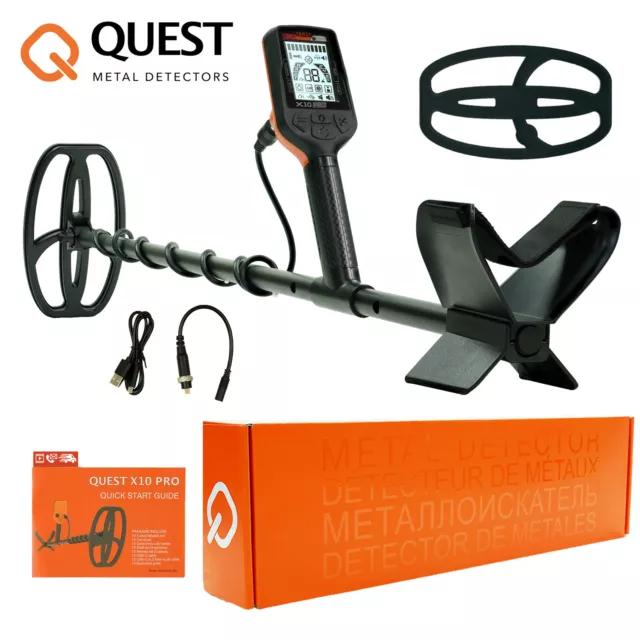 Quest X10 Pro Metal Detector