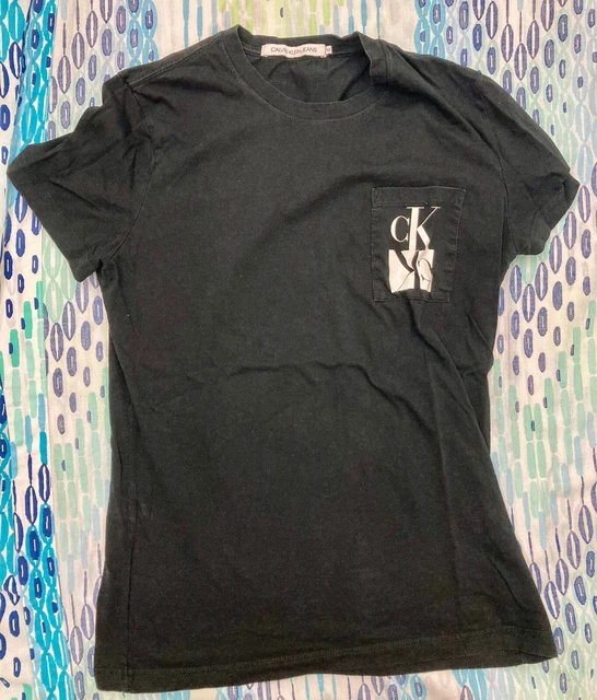 Calvin Klein Tshirt Uomo Con Originale Nera Tg. M