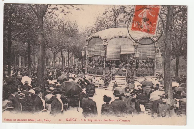 NANCY - CPA 54 - LA PEPINIERE - le Kiosque de la musique - concert