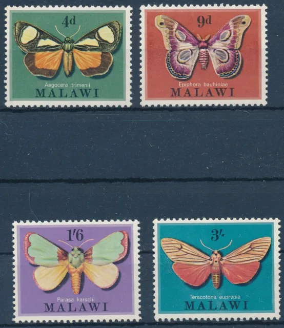 [BIN21810] Malawi 1970 Butterflies good set very fine MNH stamps