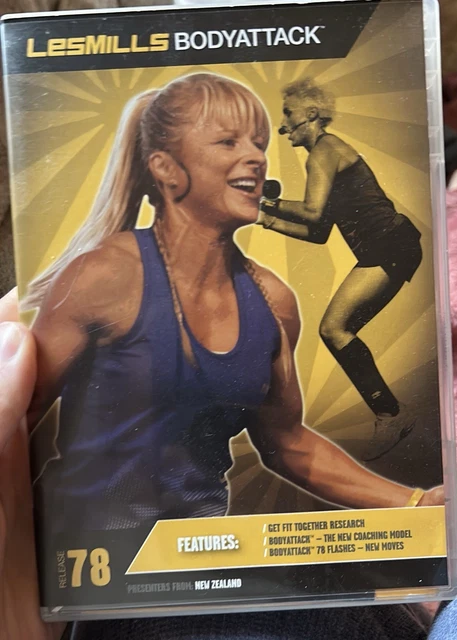 BODY ATTACK 78 Les Mills Workout CD, DVD Notes £29.81 - PicClick UK