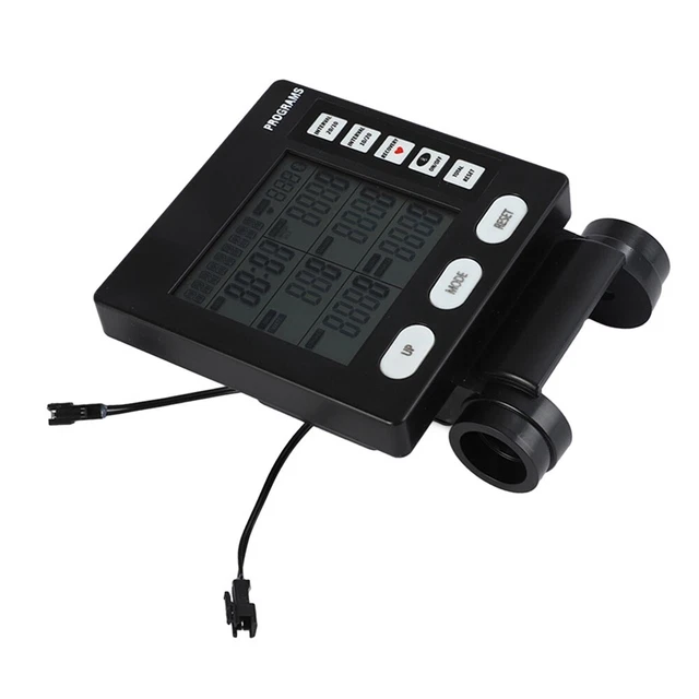 Compteur de vitesse LCD pour rameur, écran LCD qui affiche le temps, le