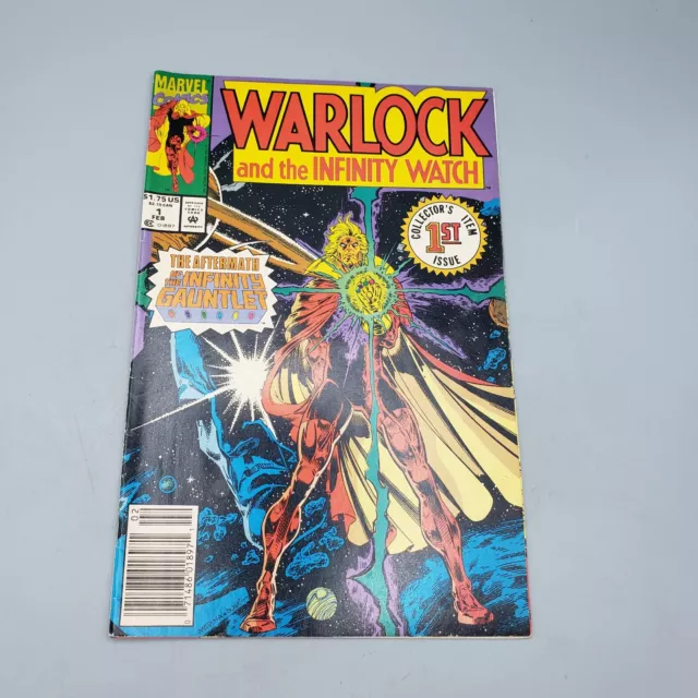 Warlock And The Infinity Watch Vol 1 #1 Feb 1992 Judgment Newsstand Marvel Comic