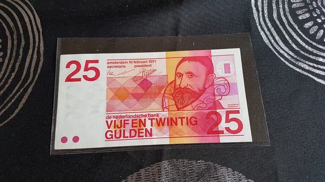 Pays-Bas - Nederland - Billet De 25 Gulden Du 10/2/1971 Sup+