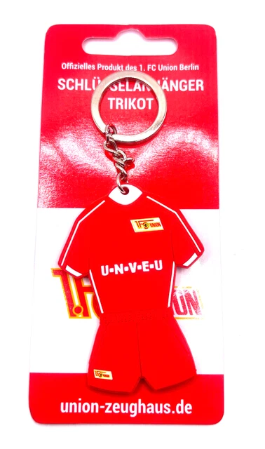 1. FC Union Berlin - 3-D Trikot Schlüsselanhänger - Fussball Bundesliga #100