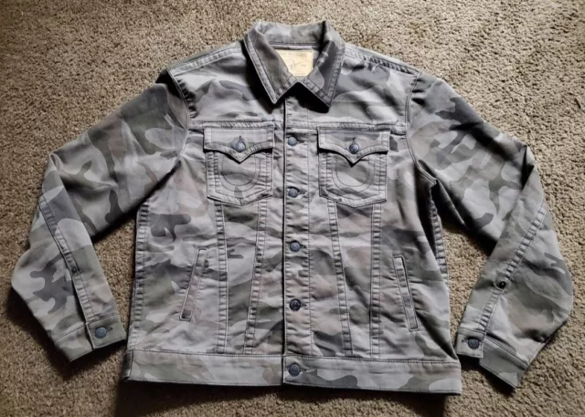 Mens True Religion Camo jacket