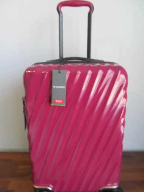 Tumi Luggage-19 Degree Berry Carry-On Spinner, TSA Locking System, USB Port, NWT