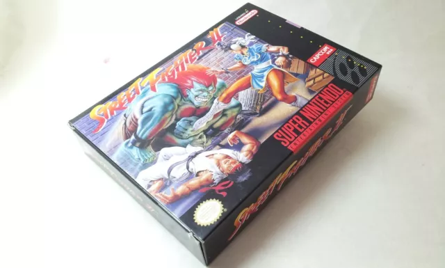✨ Street Fighter II 2 SNES 1st Run Super Nintendo New Rare CIB 1991 SNS-S2-USA ✨