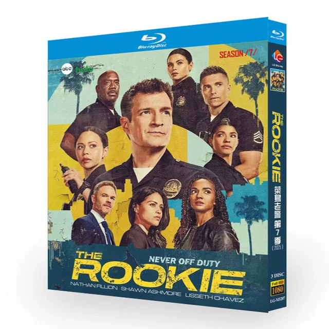 THE ROOKIE 2025 Complete TV Series Season 7 Lu Ray BD 3 Disc All The Rookie2025 Complete TV Series Season 7.webp