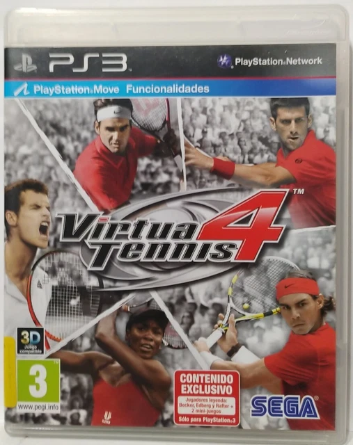 Virtua Tennis 4. PS3. Fisico. Pal Esp. *ENVIO CERTIFICADO*