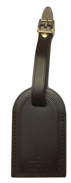 LOUIS VUITTON DAMIER Ebene Luggage Tag 65.00 PicClick UK