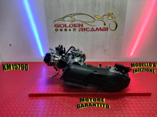 Complete Engine Guaranteed Piaggio Beverly 125 Year 2015 Series 2010 2017