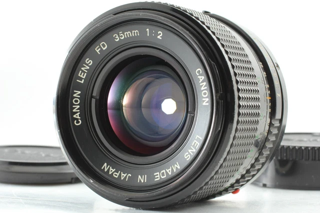 [Exc+5] Canon New FD NFD 35mm f2 Wide Angle Prime MF Lens From JAPAN