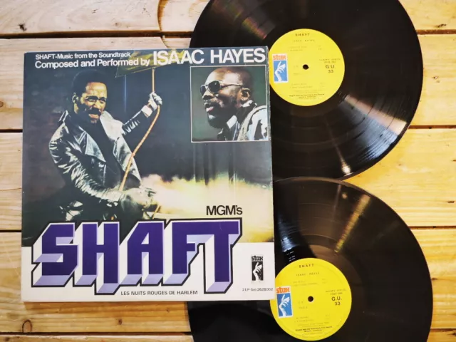 Isaac Hayes Shaft Bof 2 Lp 33T Vinyle Ex Cover Ex Original 1971