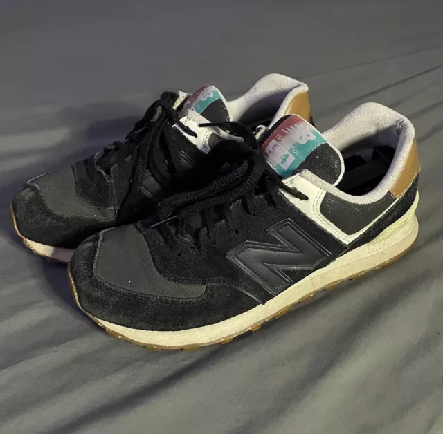 New Balance 574 Black Size 10 FOR SALE PicClick