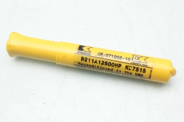 New Kennametal B211A12500HP / KC7515 / Solid Carbide Drill / D: 14mm L:124mm