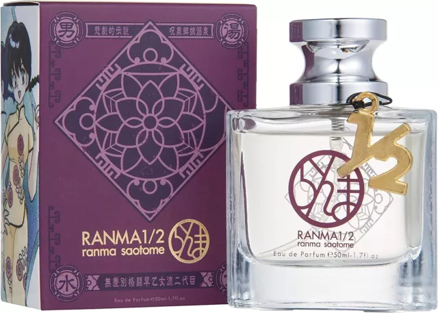 Ranma 1/2 Eau de Parfum Saotome Ranma Female Perfume Cologne 50ml Japan New!