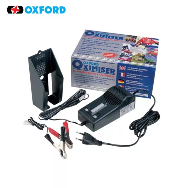 Oxford Oximiser 600 Essential Motorcycle Motorbike Battery Optimiser - Euro plug