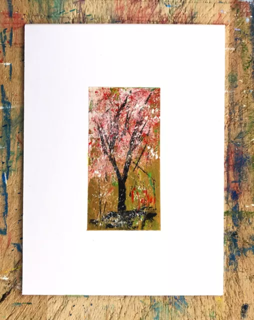 ''Cherry Blossom.'' An Original Signed Painting.