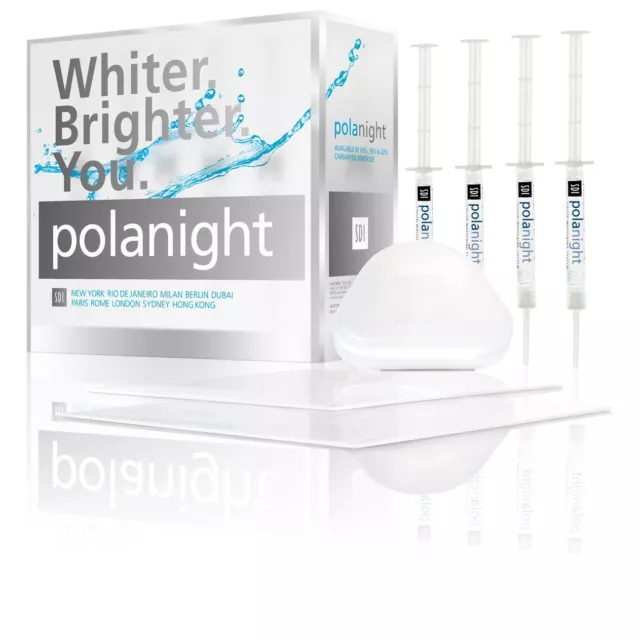SDI Pola Night Kit 22 Dental Tooth White ning Ble ach Kit 4 X 3gm Syr (Free Ship SDI Pola Night Kit 22 Dental Tooth White ning Ble ach Kit 4 X 3gm Syr (Free Ship