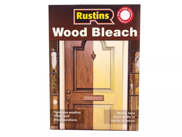 Rustins Wood Bleach Set (A & B Solution 500ml)