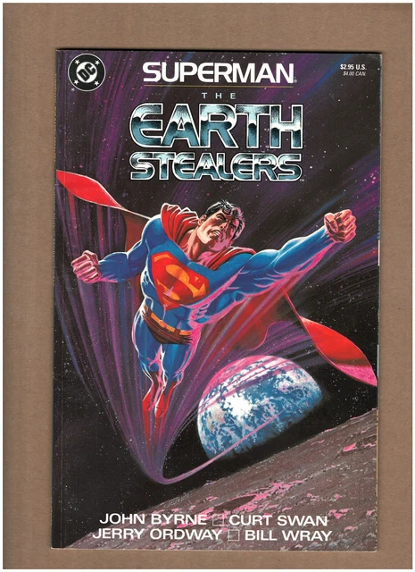 Superman: The Earth Stealers DC Comics 1988 John Byrne Curt Swan VF 8.0