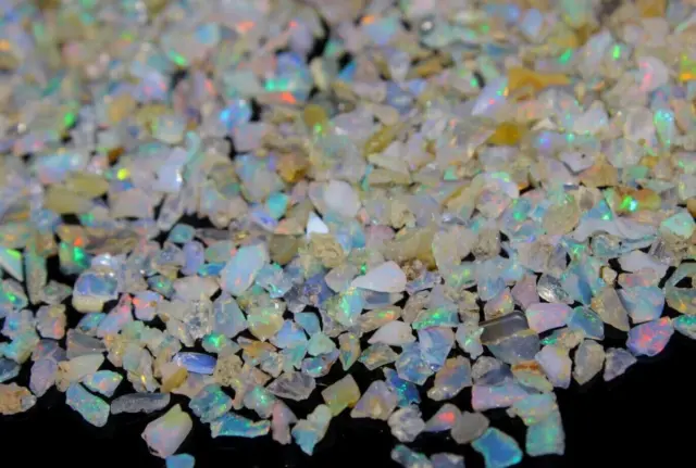 Lot de 100 pièces d'opale brute AAA de qualité éthiopienne Welo opale de...