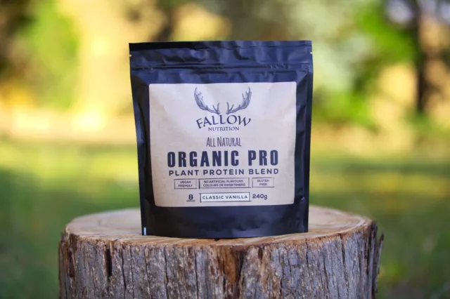 Organic Pro Plant Protein Blend 240g - Classic Vanilla