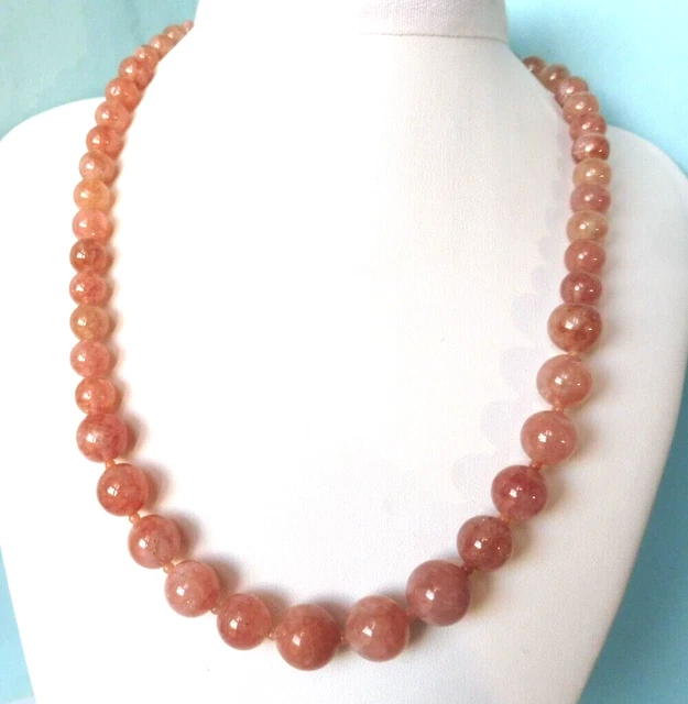 Collier En Fluorine Naturelle 290 Carats - Argent Massif 925 - 46cm - Création Artisanale Française