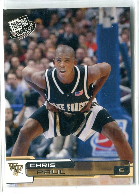 2005-06 Press Pass Chris Paul RC ROOKIE CARD #26 WAKE FOREST HORNETS SUNS