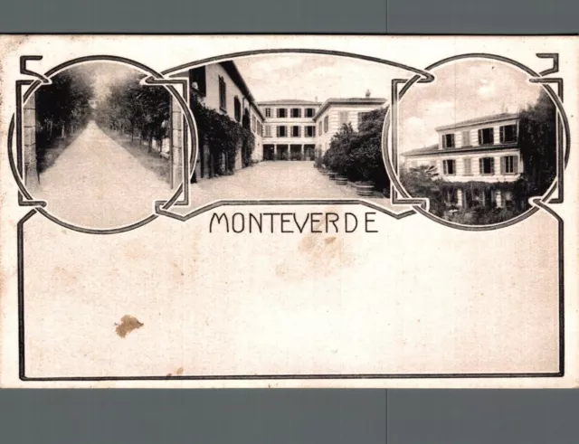 Avellino Monteverde Villa vedute F. piccolo  spedita
