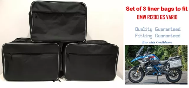 Pannier Liners Bags &Top Box Bags For Bmw Vario R1200Gs F800Gs F650Gs Expandable