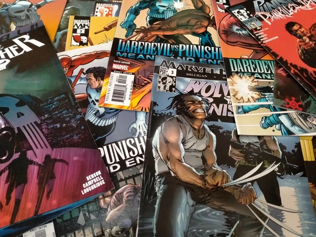 The Punisher Comics Bundle X18 Marvel Comics - Modern Age Colour Issues