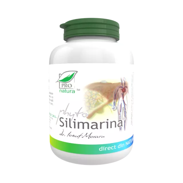 Phyto Silimarina 200cps, romanian natural health product