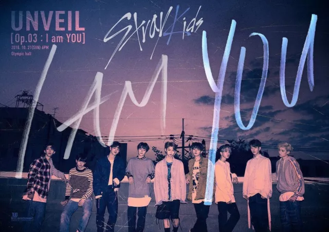 STRAY KIDS [I AM YOU] 3rd Mini Album RANDOM CD+Photo Book+3p Card+GIFT SEALED