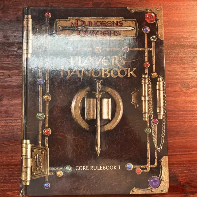 DUNGEONS & DRAGONS Player's Handbook 3rd Edition 2000 great shape! 4
