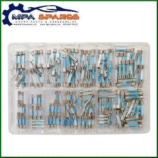 200 Mixte Verre Fusibles, 1 - 10 Amp (20mm), 2 - 50 Amp (30mm)
